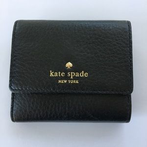 kate spade black wallet